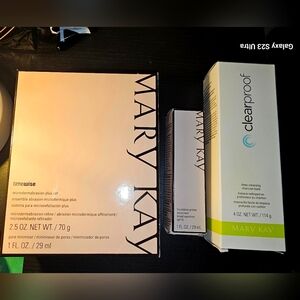 Mary Kay Timewise and Clearproof Skincare Trio
